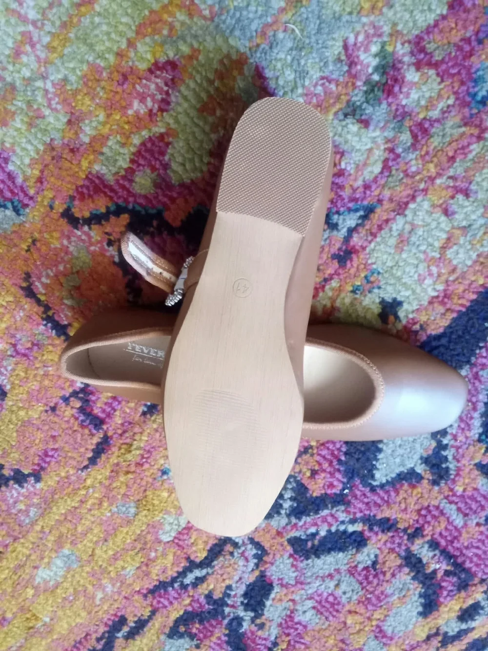 & Other Stories Girls Brown Mary Jane Ballet Flats